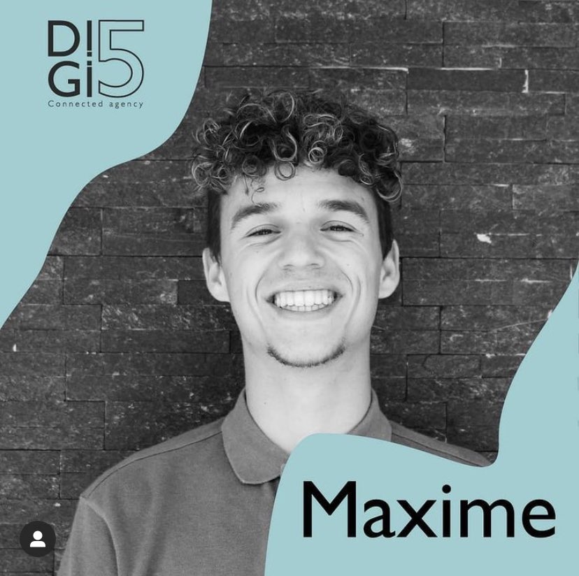 5Digi's tweet photo. Au tour de Maxime, notre Directeur Artistique ! 
La publication Instagram est par ici pour en apprendre plus 👉🏻 https://t.co/bSdWeoEXdv

#DigitalBattle #EFAP #ICART #Bordeaux https://t.co/s5hZCiEl83