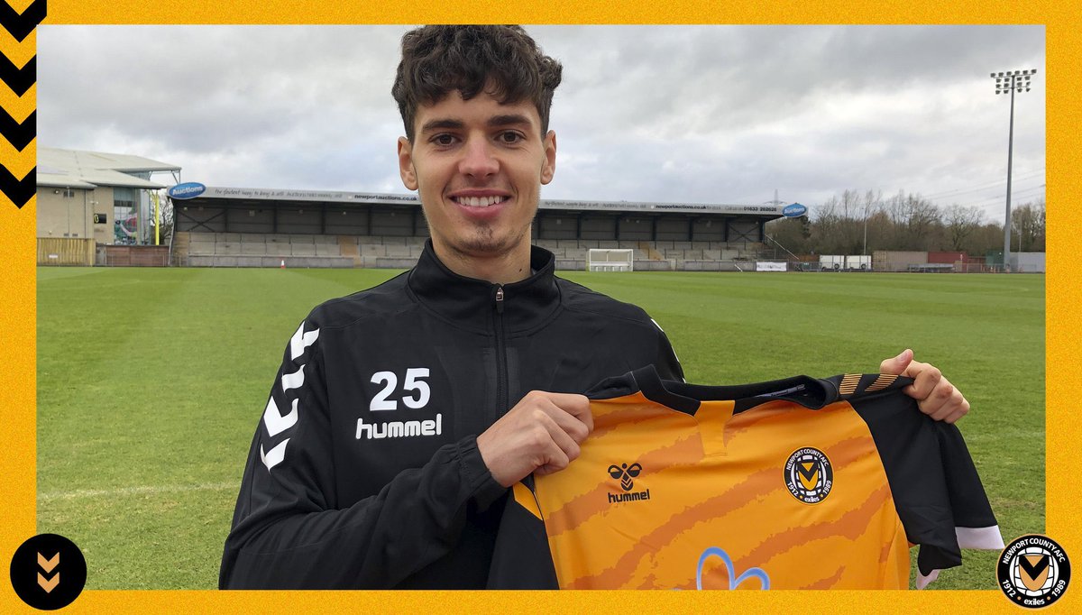 DONE DEAL 📝 We are delighted to announce that <a href="/JackEvans9898/">Jack Evans</a> has joined <a href="/NewportCounty/">Newport County</a> . Good luck, Jack! ⚽️💥 #Exiles #DonDeal #OmniSports
