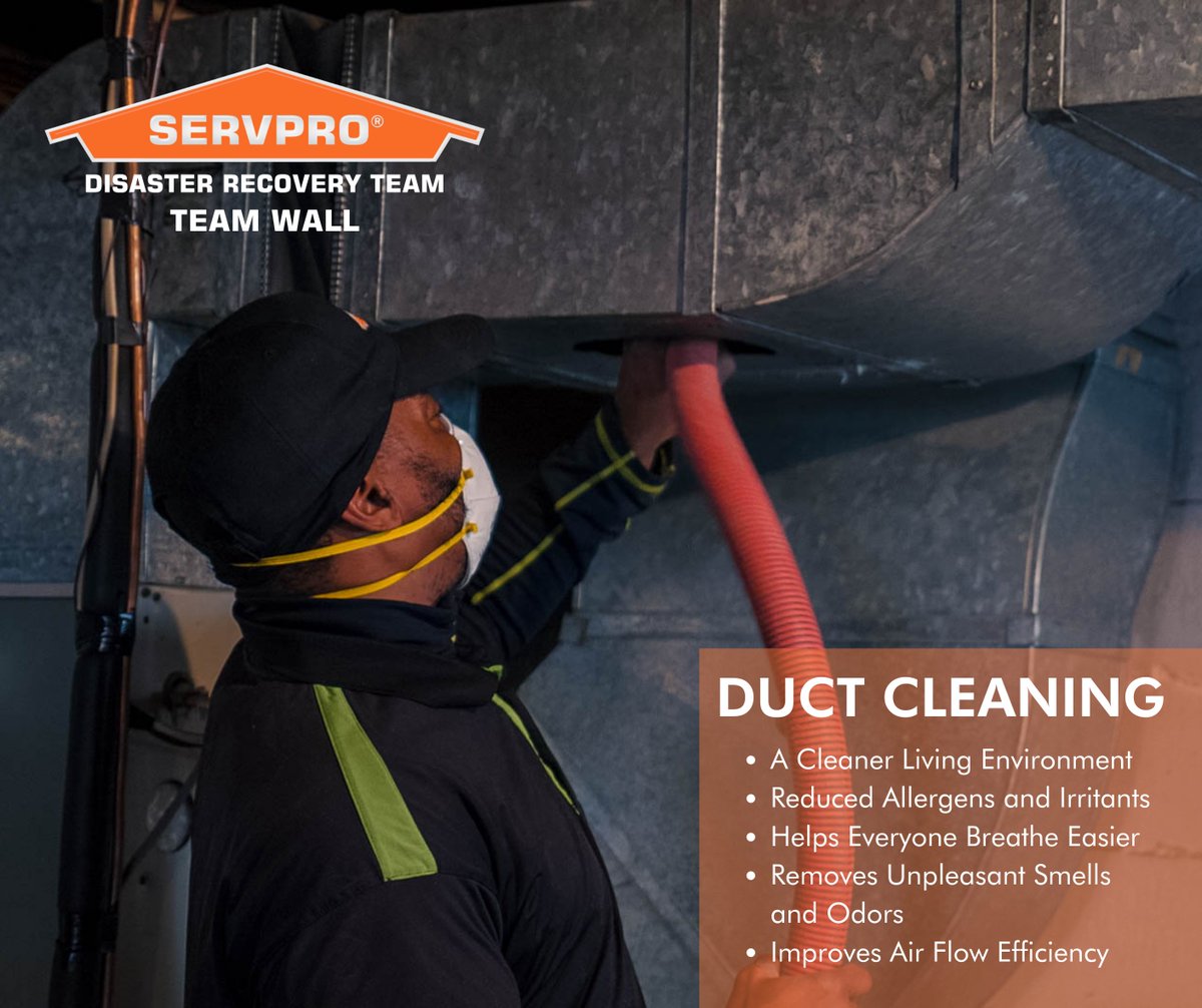 Duct Cleaning--just another service we provide here at SERVPRO.

With the breadth of knowledge and capability SERVPRO provides, you can be confident that your property will be feeling brand new in no time. 

We're just a call away.