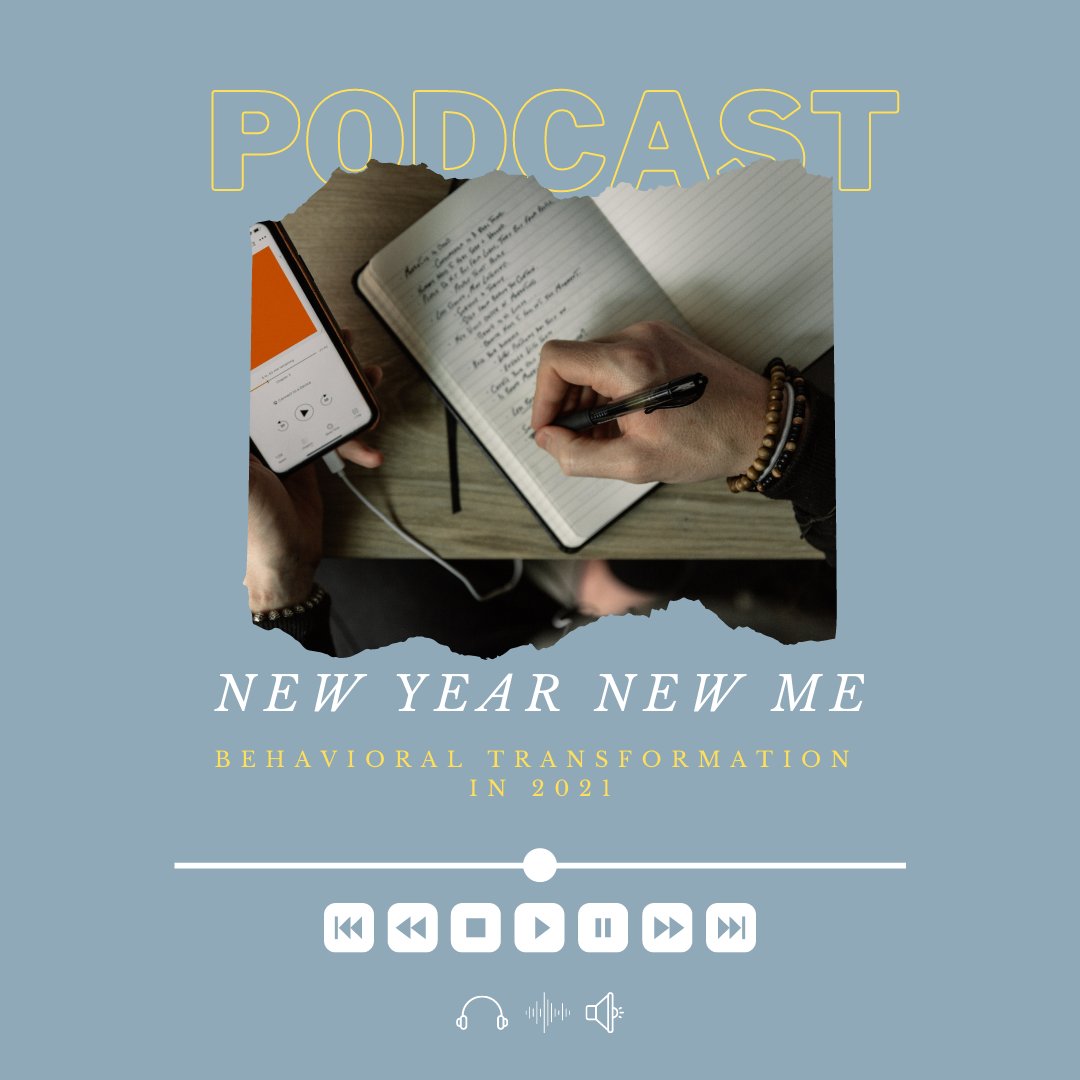 CoeusCG's tweet photo. In the most recent episode of #BehaveIntelligently we focus on how we can turn a resolution into a behavior we exhibit in our everyday life. We are using the article Americans Abandoning Traditional New Year's Resolutions for 2021: https://t.co/VdU3QzrU69
#podcast #behavior https://t.co/9LcMhwuxjb