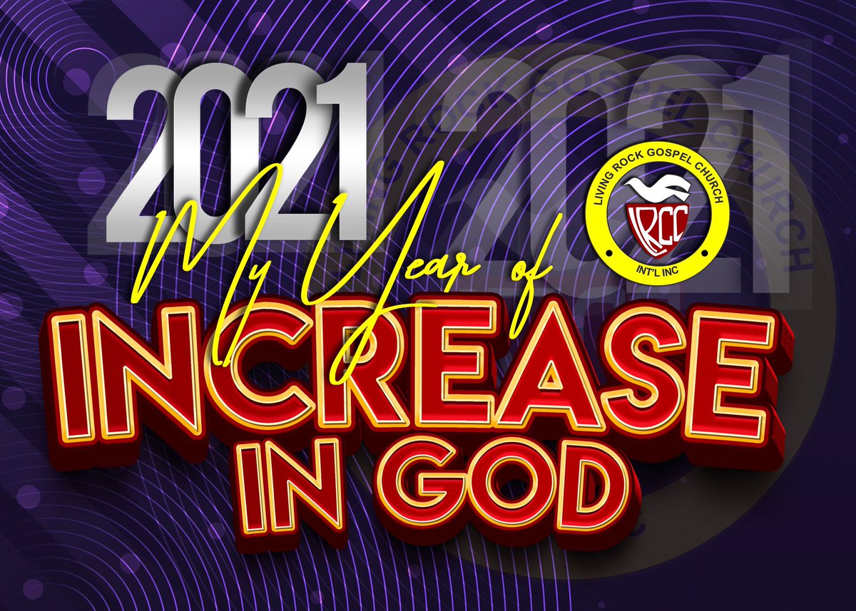 lrgcintl's tweet photo. Living Rock Gospel Church International formally wishes you and your entire household a Happy New Year and a year filled with "INCREASE IN GOD". 🙏

#lrgc #lrgcintl #Increase #IncreaseinGod https://t.co/OmHLx6NaXm