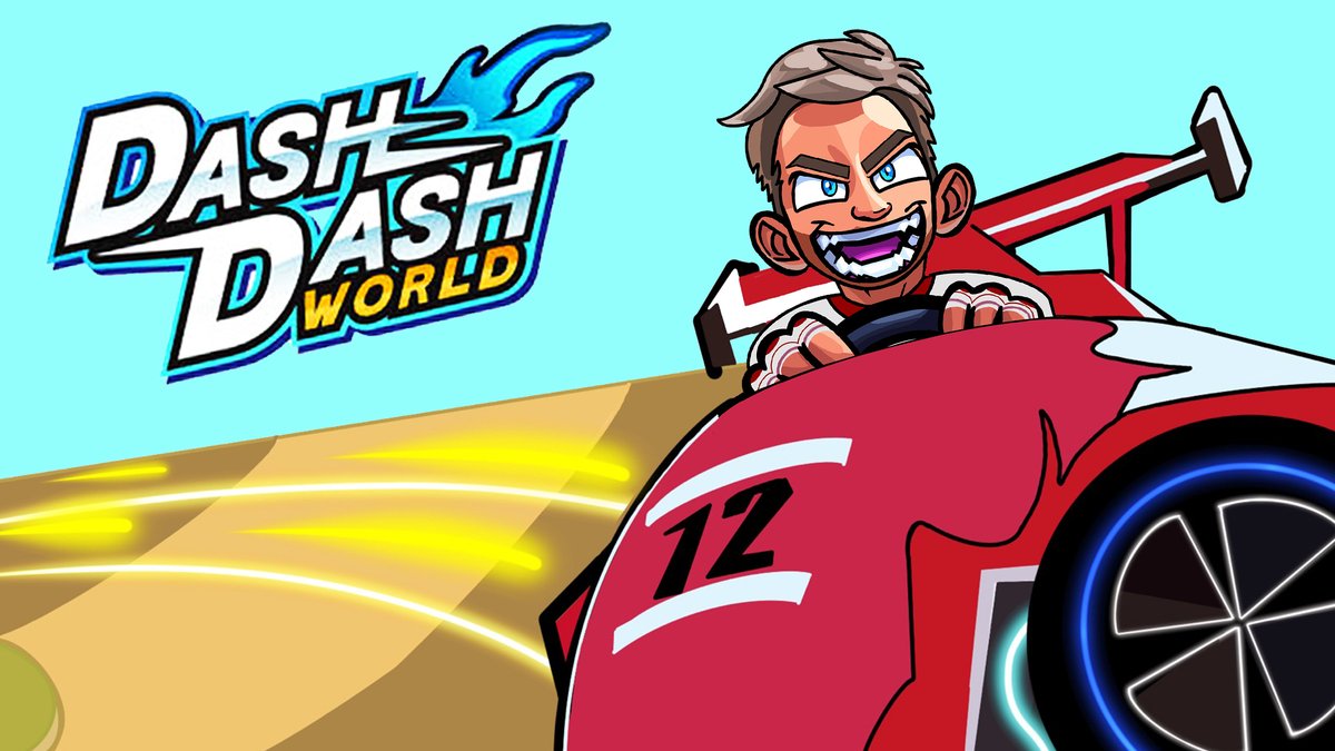 Tonight we play @DashDashRacing with friends for the first time :o make sure to join tonight gonna be fun youtube.com/watch?v=N053FT… art work by @Laurenbethanyx1
