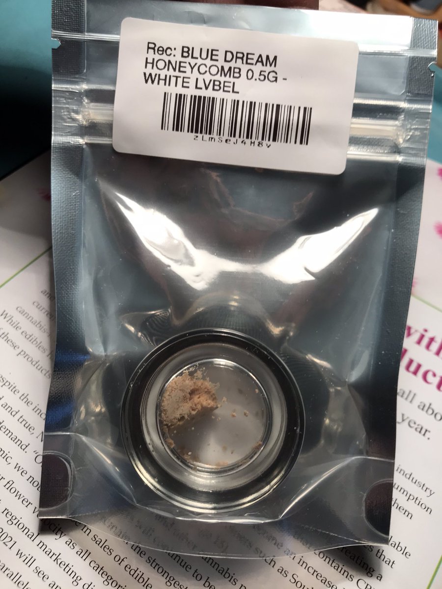 Blue dream honeycomb