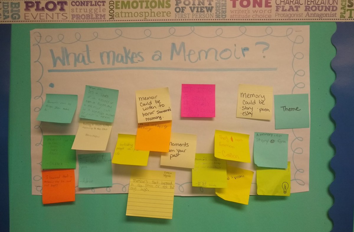 MrsCCorley's tweet photo. 🎯I can identify qualities of a memoir.
@Kirby10Brandy 
@bakerelembears https://t.co/BYbw0bBvwk