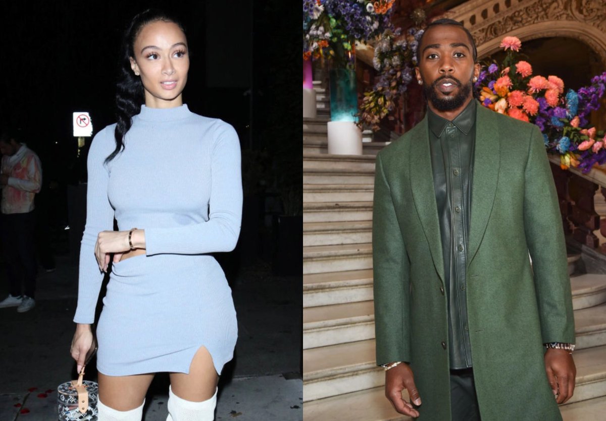 Coupled Up: Draya Michele Goes On A Covid Safe Cake-Cuffing Stroll With  Boyfriend Tyrod Taylor https://t.co/knW4bdgIiI (Photo: Getty), image size:1200x835