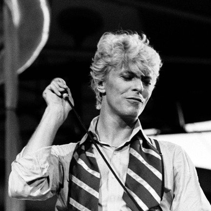 Celebrating two rock-n-roll legends on this day! #HappyBirthdayElvisPresley #HappyBirthdayDavidBowie