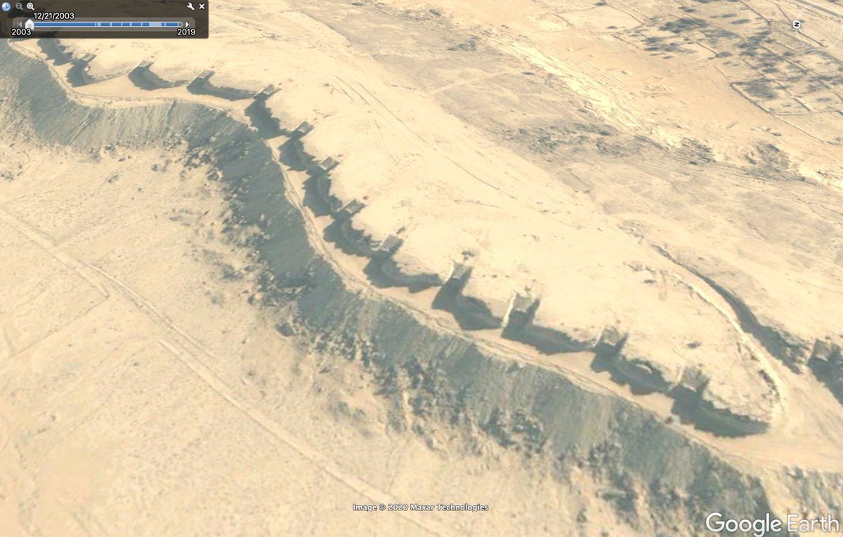 Slightly south of where this exercise was conducted is the Village of Messen. Messen hosts ridge line just north of it, with some rather unnatural looking assets. Upon further investigation via Google Earth Pro you can identify that the unnatural assets (totally the wrong word)