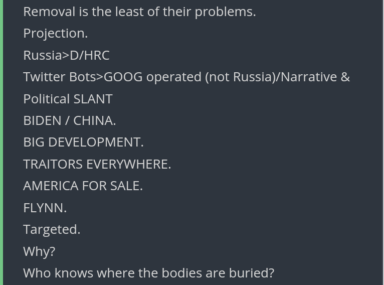 Mike Flynn is alive..