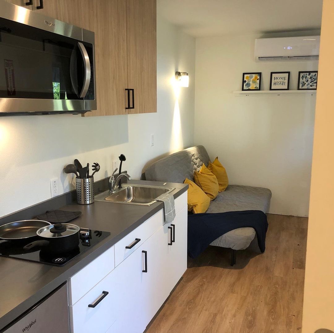 fphayward's tweet photo. “2020 was an incredibly hard year on so many different fronts.  But here is some good news for you...an amazing team that I was a part of was able to finish the first (of 34) tiny homes for our unsheltered community.” -@PastorJakeM 

#goodnews 
#housingcrisis
#tinyhomes https://t.co/Gpdw1f3rZ3