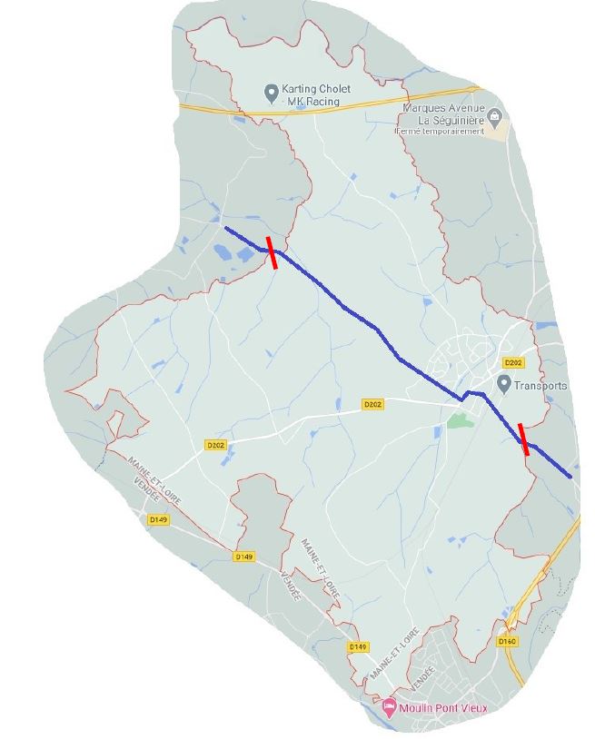 CAGGLOTOUR's tweet photo. Le parcours de #CPDLL2021 :
2/27 : Saint Christophe du Bois
Le 28 mars 2021, les coureurs devraient traverser #StChristophe à 12h06.
@LNC_CYCLISME @choletagglo #cholet #choletévénements #coupedefrancefdj https://t.co/h5RgrpR8Cw