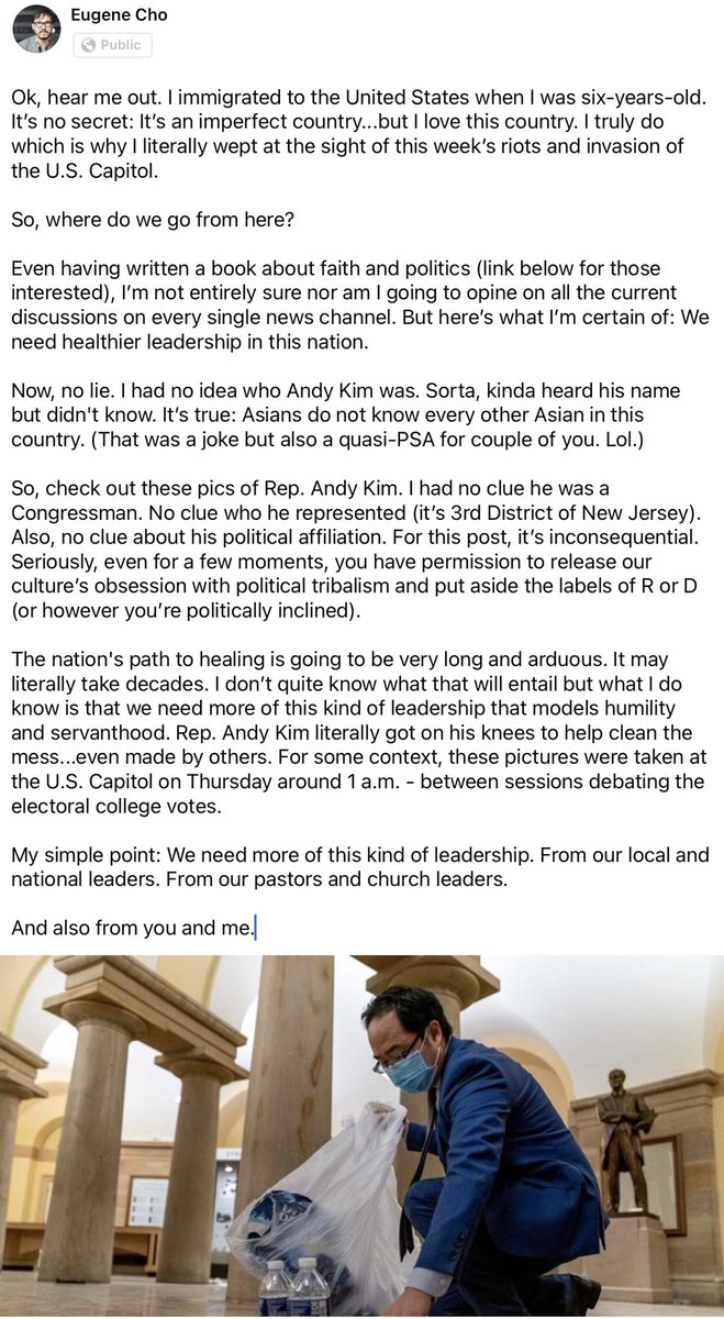 Make servant leadership great again.