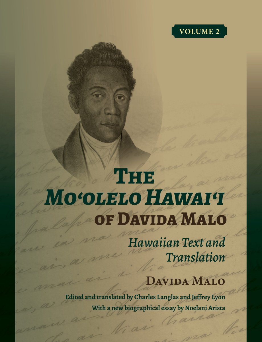 UHPRESSNEWS's tweet image. Today&apos;s #mla21 roundtable 301A “Call for #Persistence in Reconfiguring the Global” discusses The Mo‘olelo Hawai‘i of Davida Malo. Session: bit.ly/35mdIpv | Book bit.ly/3nOcrhV