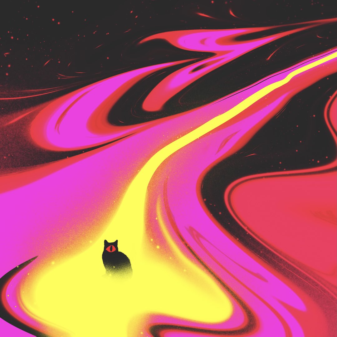 BLOODFL0's tweet photo. Dang cats always getting into the inner recesses of space and time https://t.co/olkwgmjurA