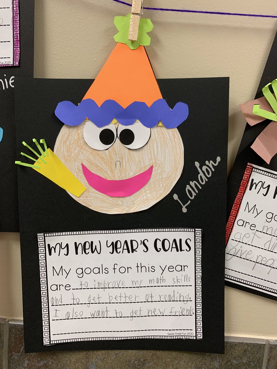 mrskimfarris's tweet photo. A new year and new goals! 🥳🥳 #wehavegoals @PowellCISD https://t.co/4JgS3mhrke