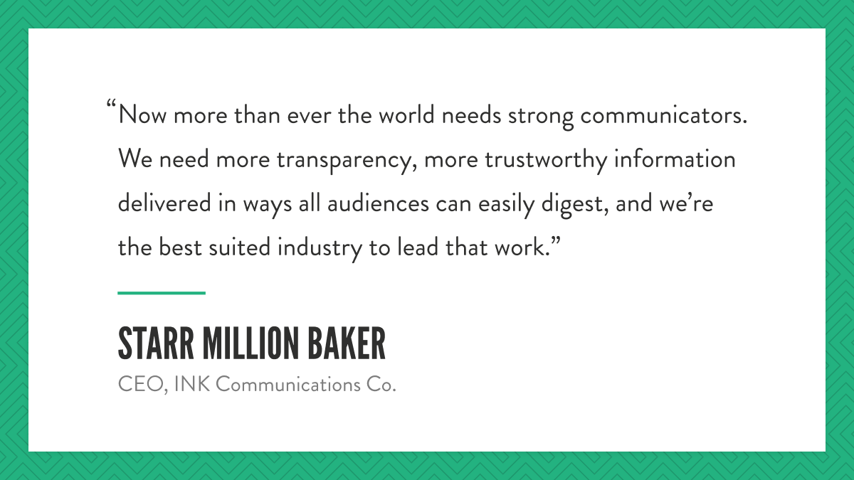 heyINKco's tweet photo. CEO @millionbaker spoke to @PRDaily for its “Day in the Life” series about the future of the communications industry and starting off the new year on the right foot: https://t.co/3pACDJ74k8 https://t.co/u5ilOHZ9Kl