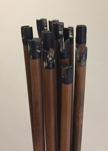 笴, 簳 *kaːnʔ (gǎn) bamboo arrow-shaft