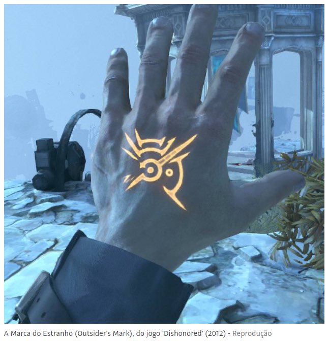 For this guy, they’ll point to his tattoo, claiming it’s a hammer and sickle. It’s actually the Outsider’s mark from Dishonored 2.