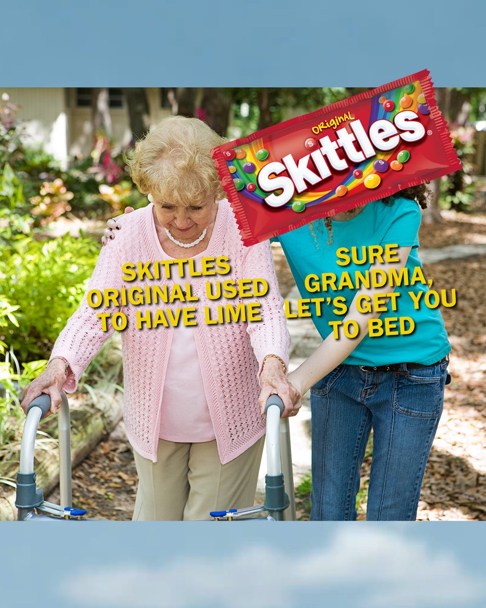 Skittles's tweet photo. This meme really spoke to us. What about you? https://t.co/bCU4zXDqOv