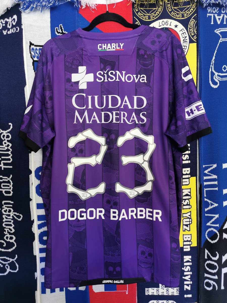Mono_Jerseys's tweet photo. "El barber del fútbol"

Personalización de jersey de #GallosBlancos (día de muertos) para mí panita @dogorbarber 

#Queretaro #Colombia #Mexico #DiaDeMuertos https://t.co/kNbePsJg6t