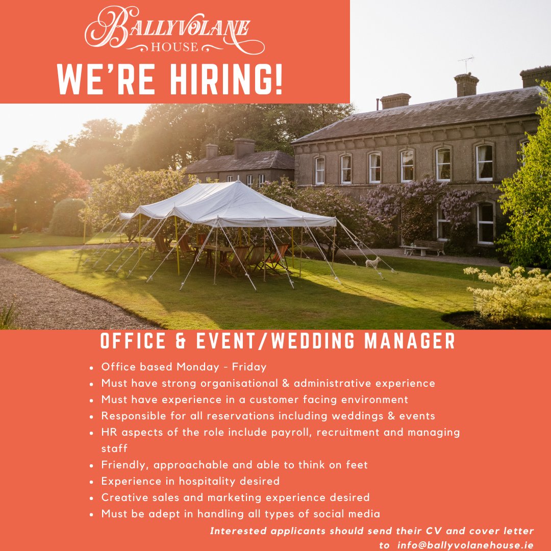 Are you or someone you know perfect for this role? If so, get in touch today! We would love to hear from you!
#jobfairy #hiring