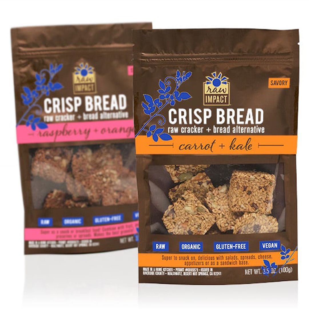 JennDavidDesign's tweet photo. These raw cracker & bread alternatives are created without any baking. We included a clear window to showcase how #delicious looking the product is, to entice customers. Bright color on the package highlights the different varieties.
#packagedesigner #productdesign https://t.co/mZuV9T7cyj
