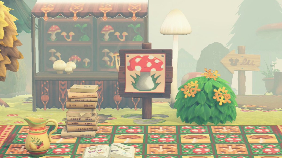 nook_lings's tweet photo. Welcome to Yonder, where nothing is quite as it seems.... 🍄🍂🌿🍄

#acnh #dreamaddress #dreamtown #AnimalCrossingNewHorizions https://t.co/g1AB5aVfva