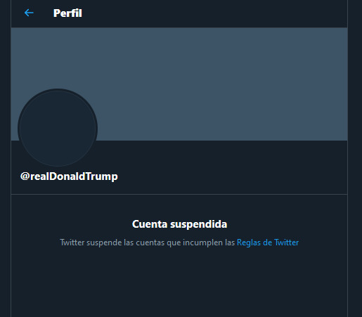 ÚLTIMA HORA: Twitter expulsa permanentemente a Donald Trump de su plataforma