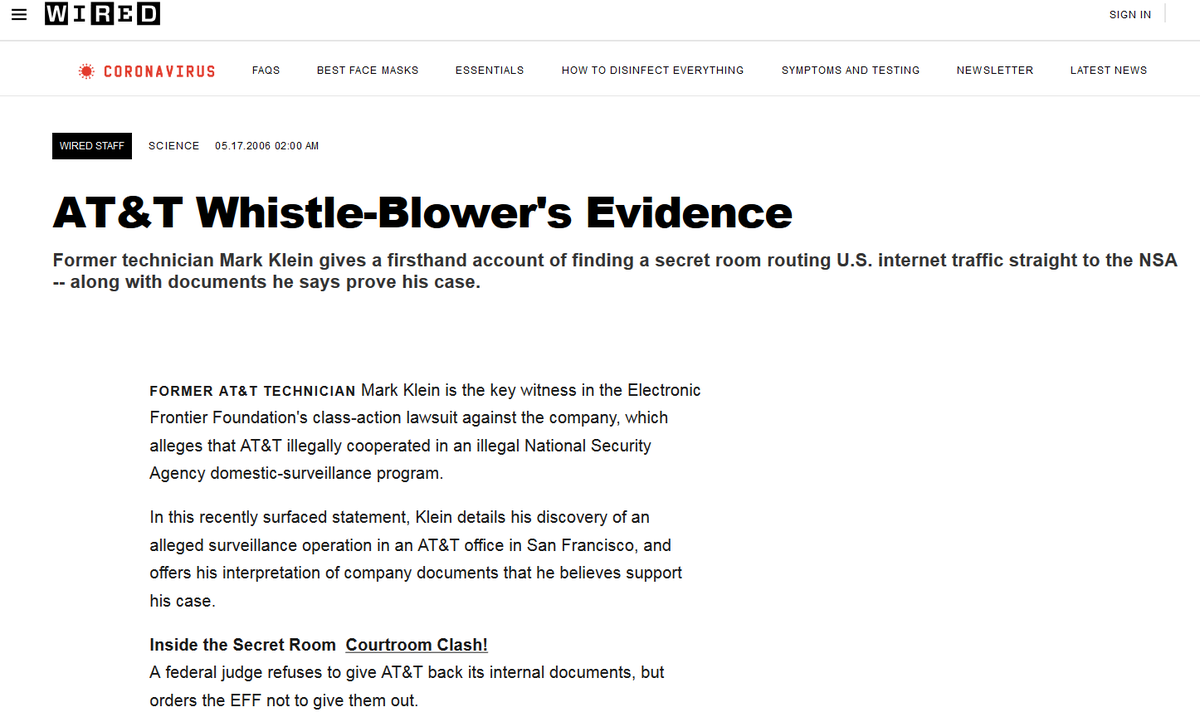 2006 was a watershed year, imo. We were still shocked at the shit that was happening, and people were still indignant about their rights and privacy in a way you'd not recognize given how they're defeated and resigned to it all now. The frog's water is boiling.