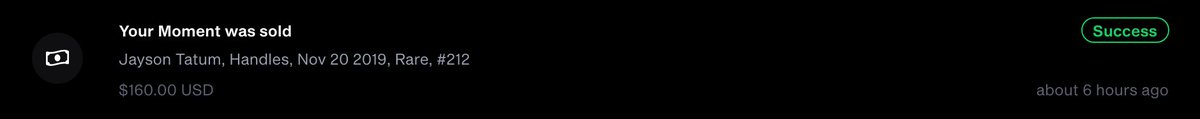 Tatum's MGLE would go on to quadruple in price.I sold a few of mine at $125 and $160, just to have some proof for this thread.However, I do hold 5 more and the last 2 that were sold went for $200 each. Which gives mine a value of $1,000.