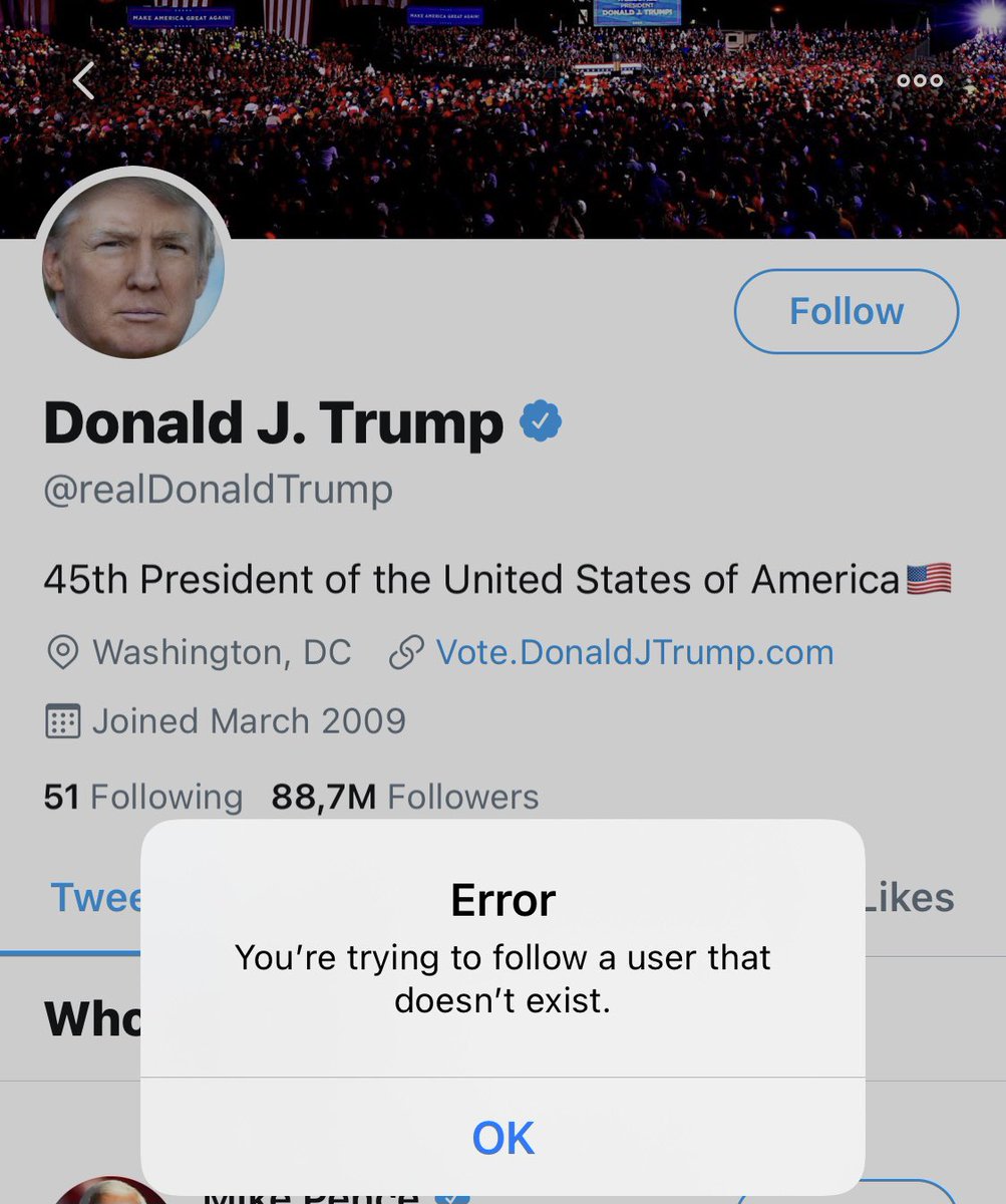 Twitter permanently suspends <a href="/realDonaldTrump/">Donald J. Trump</a>