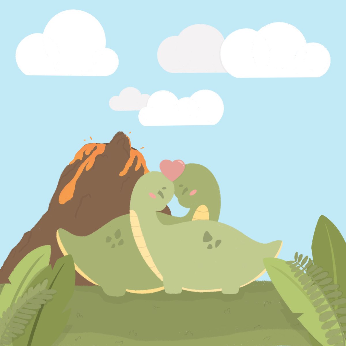 CrescentSenshi's tweet photo. Long time no post!
#cuddlesaurus #procreate #procreateart #digitalart https://t.co/eIF3W93rLs