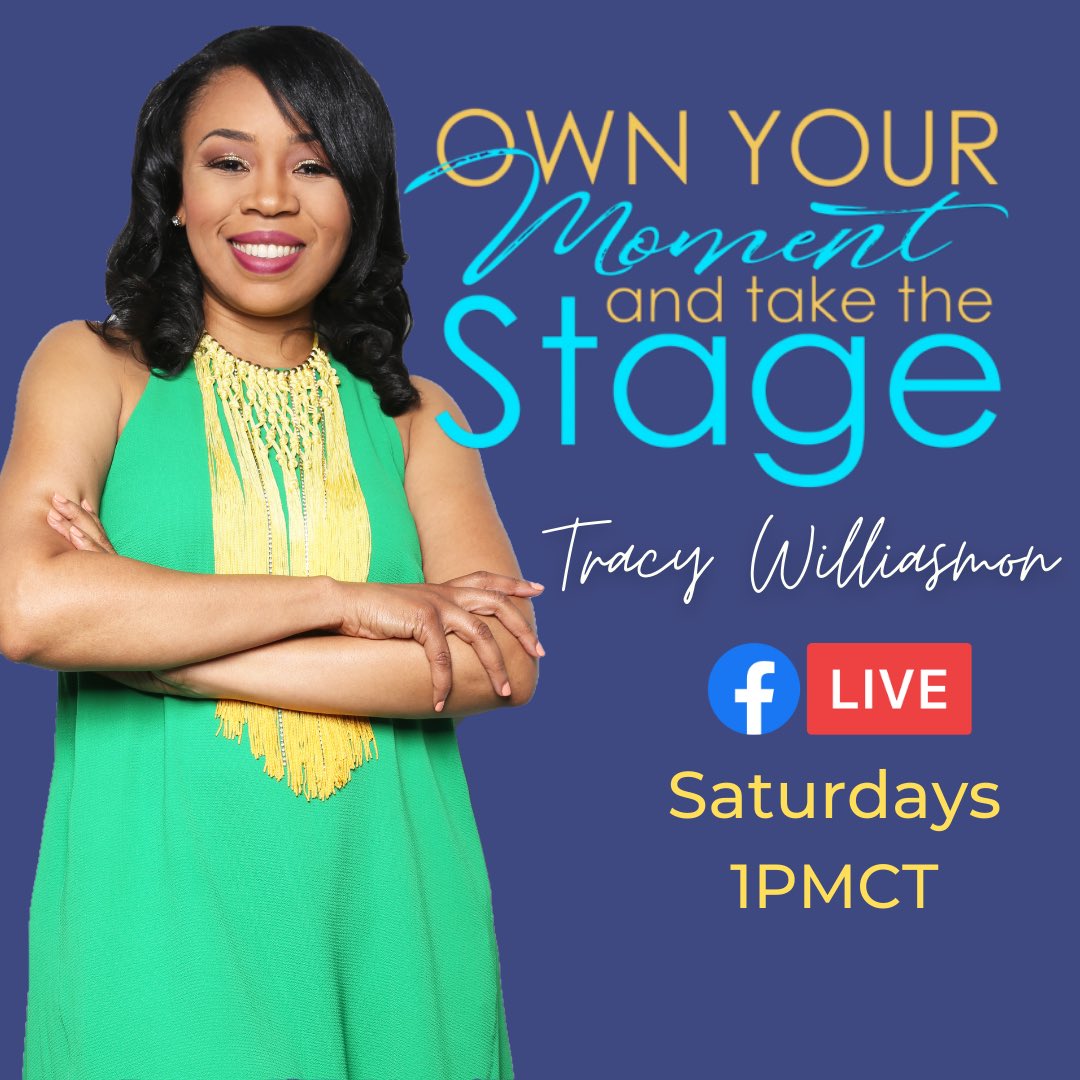 Tre7Ent's tweet image. We’re back, Calling ALL Music Artists, Musicians, Creatives and Those who want to be in The Music Industry!! Join me Sat Jan 9th at 1pmCT on Facebook Live
It’s time for You to “Own Your Moment and Take the Stage”