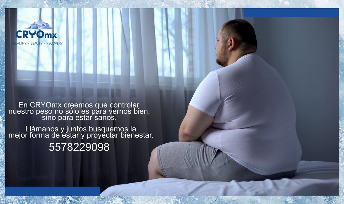 Cryo_mx's tweet photo. Hoy más que nunca y en medio de una #pandemia que pone en una zona vulnerable a las personas con sobrepeso en CRYOmx te compartimos toda la información referente a la #Obesidad 
https://t.co/sS1ii1D3Rb
#TiposDeObesidad #IMC #Sobrepeso #CausasDeLaObesidad #Llantitas #BajarDePeso https://t.co/m5KmJMUjAH