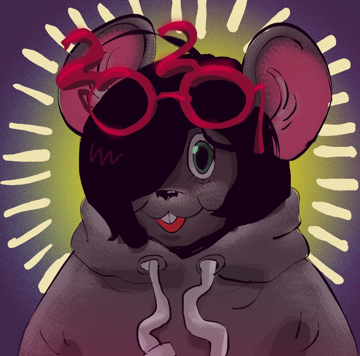 the way i promised to draw this mf more sometime bc of the year of the rat but never did??? oops