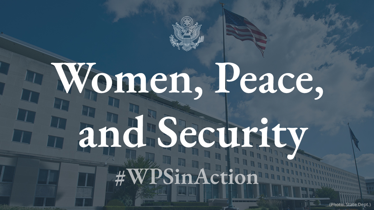America always leads the way on women's rights. When President Trump signed the 2017 Women, Peace, &amp; Security Act, the U.S. became the first &amp; only country in the world with national level #WPS legislation. #LeadingFromTheFront go.usa.gov/xAXmS