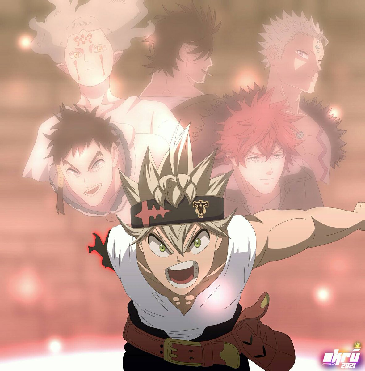 Skru Asta And Masters Black Clover C269 Tiempo Estimado 5 Horas Este Es El Coloreo Mas Largo Que He Hecho En Mi Vida Xd Tuvo Mas De 150 Capas