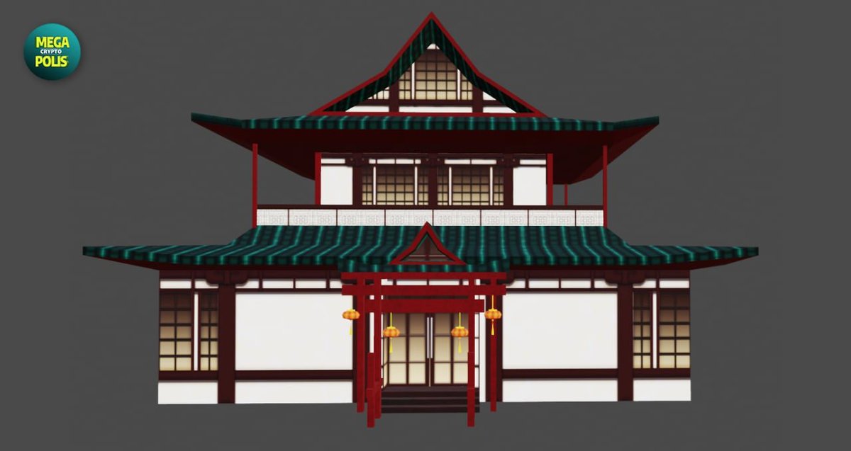 MegaCryptoPolis's tweet photo. Discovering new styles for the upcoming $MEGA World upgrade. Wooden posts, beams, lintels and joists to make up the framework for the very unique Custom House. https://t.co/xdeMymsX2e