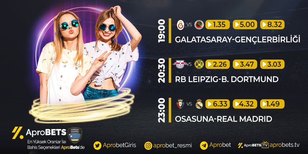 EN YÜKSEK ORANLAR İLE  ÇEKİM 15 DAKİKA GARANTİLİ 

%100 CASINO SLOT BONUS 

%100 HOŞ GELDİN BONUSU

1000₺ HAFTALIK KAYIP BONUSU

%15 ÇEVRİMSİZ + %10 KAYIP CASINO &amp; SPOR BONUSU

Sen varsan bizde varız !

aprobet60.com/tr