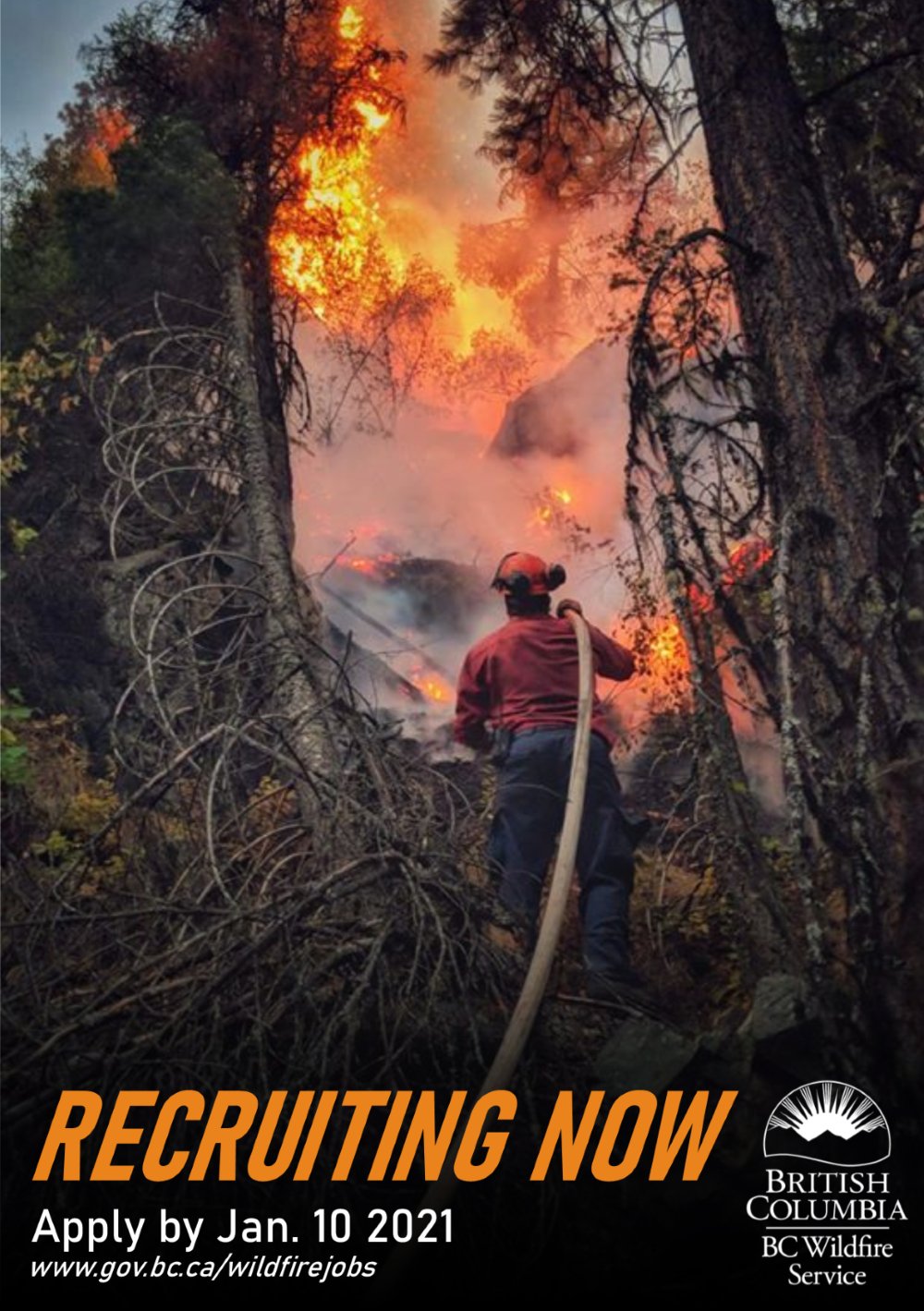 Bc Wildfire Service On Twitter There S Still Time Applications To Become A Firefighter With The Bcwildfire Service For The 2021 Wildfire Season Are Still Being Accepted Apply By January 10 2021 Learn