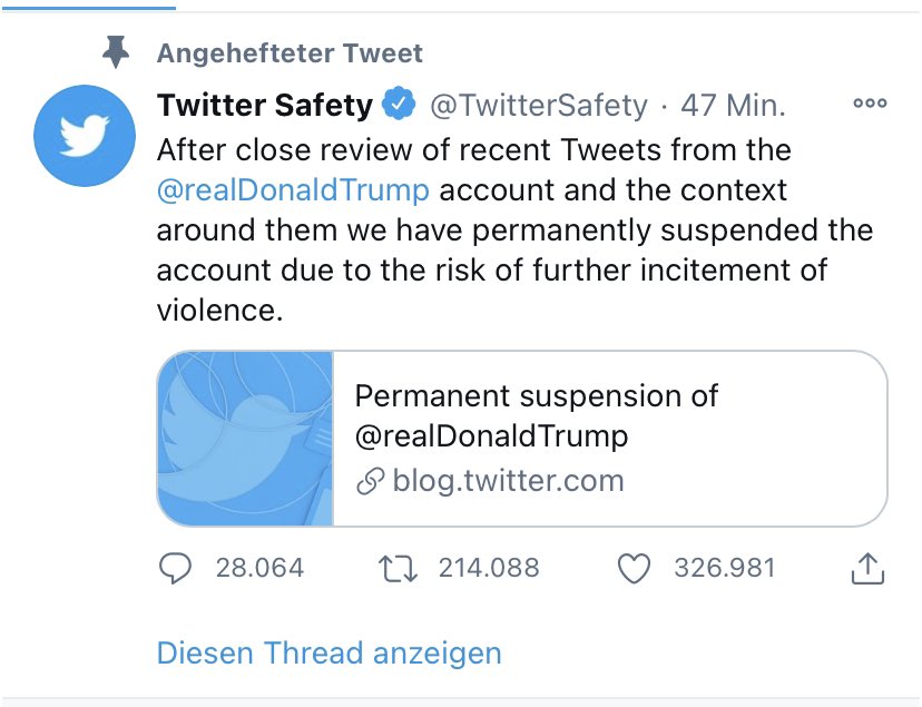Trump Account ist zu