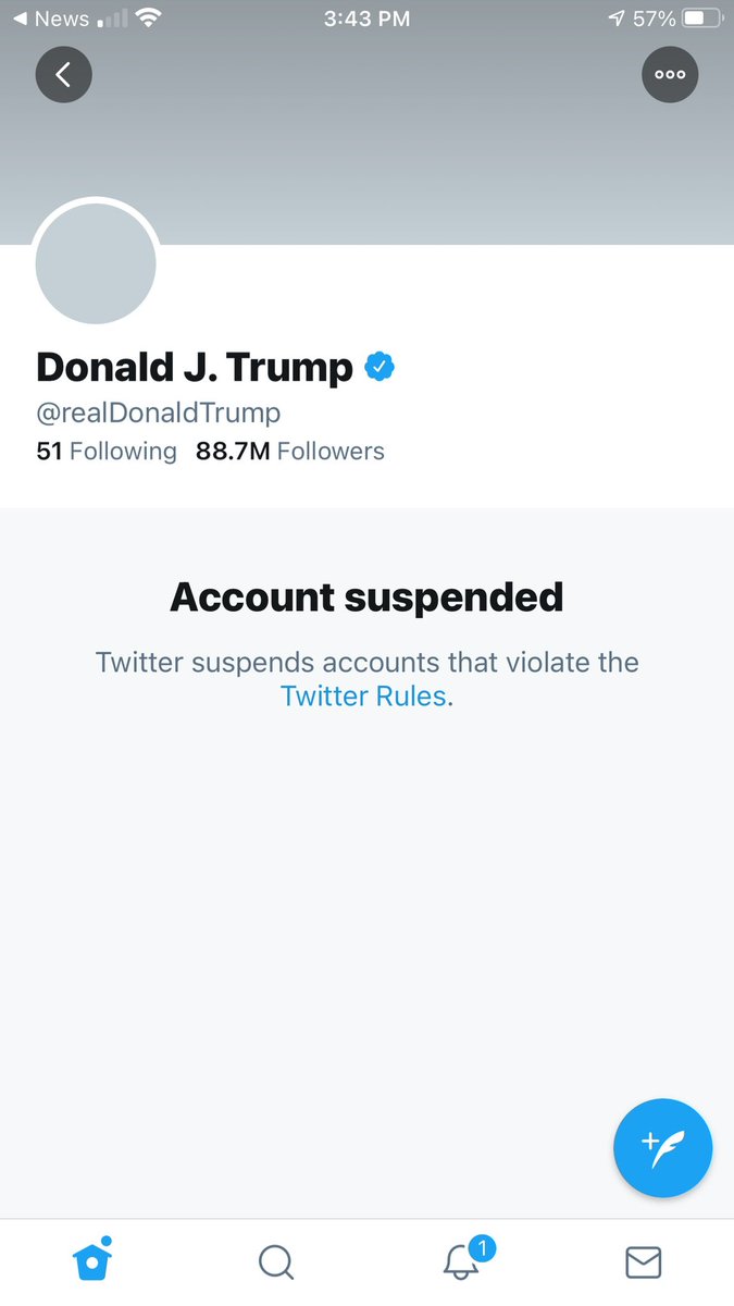 michaelbrucker's tweet photo. Twitter has finally played their trump card https://t.co/aYaAPpFsCZ
