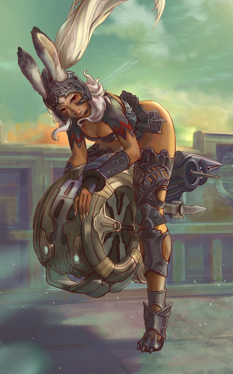 Fran Ff12 Skrt Skrt Rayのイラスト