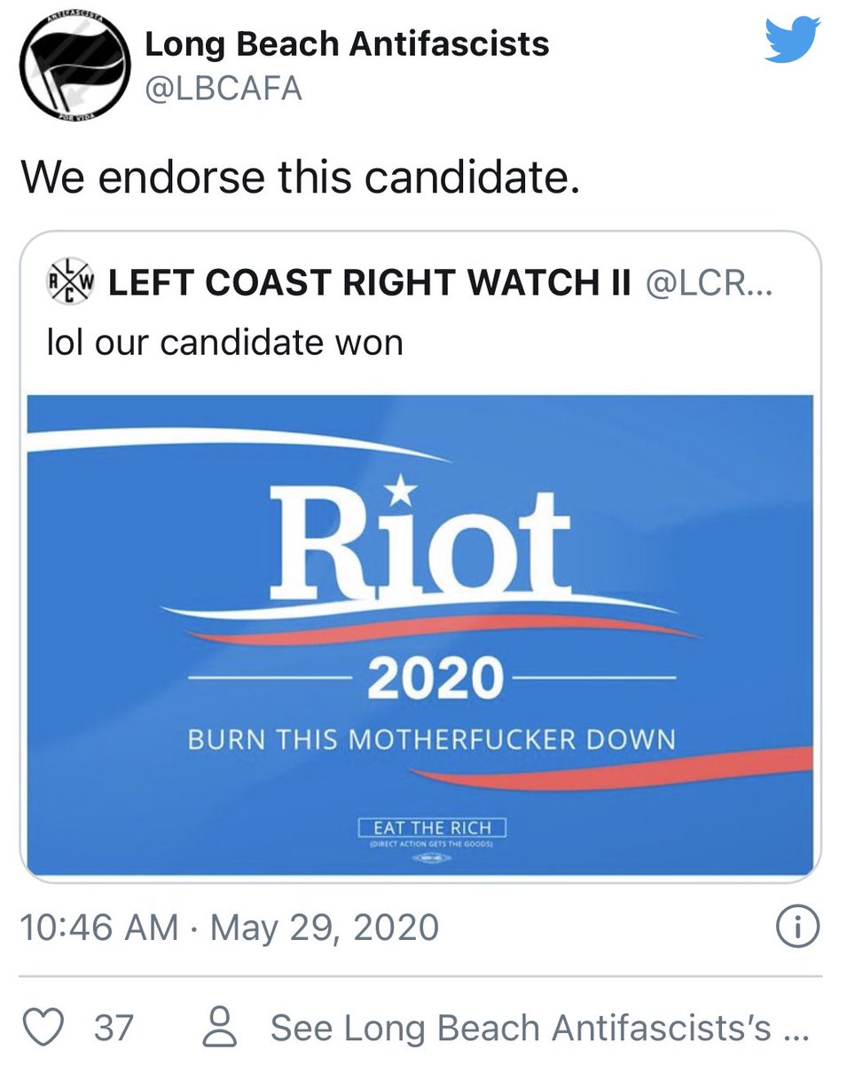 StandbyJO's tweet photo. So POTUS is banned for inciting violence but this is good to go? All of these are still active accounts. Awesome double standard!!! https://t.co/nBT9apL6b0