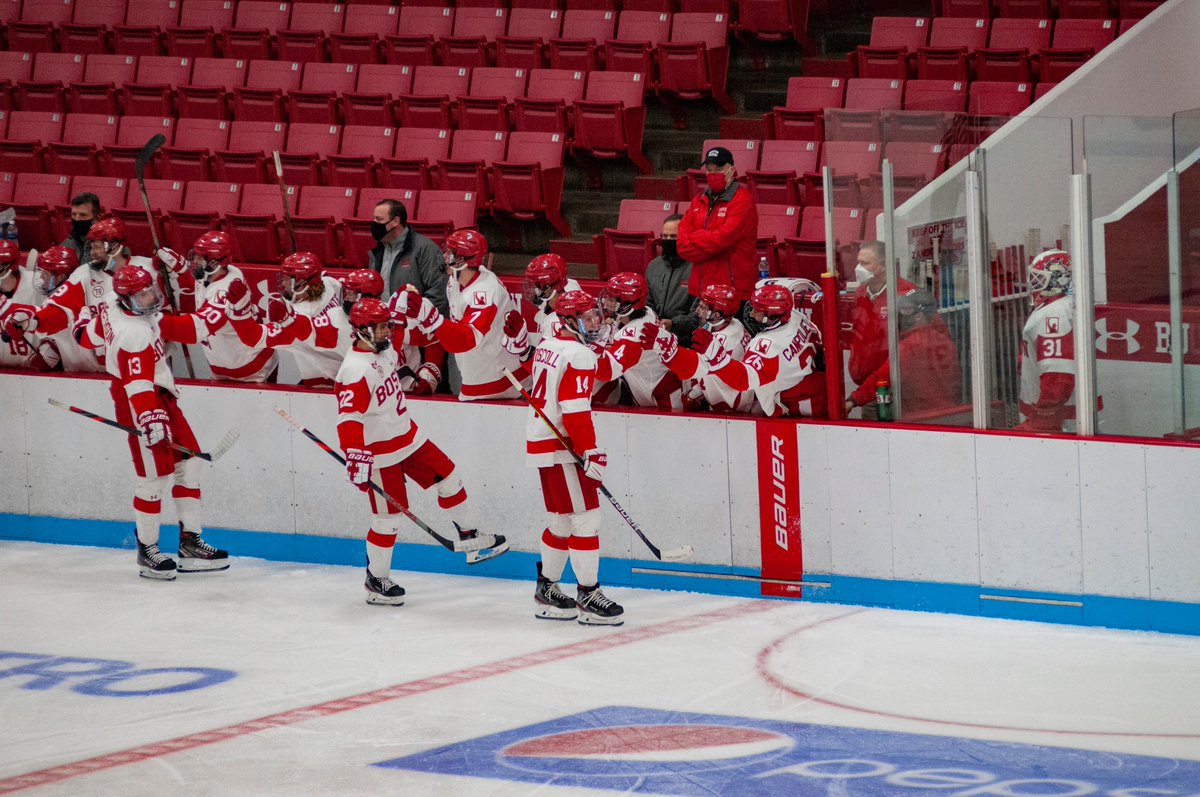 PatDonn12's tweet photo. Sean Driscoll (14) and the Terriers celebrate his first collegiate goal. 📸 #BUvsPC https://t.co/kih9inudGr