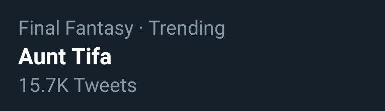 / / Wrong Tifa 😅