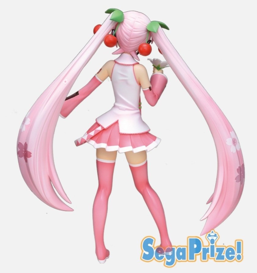 next we have sega's sakura miku prize figure!!