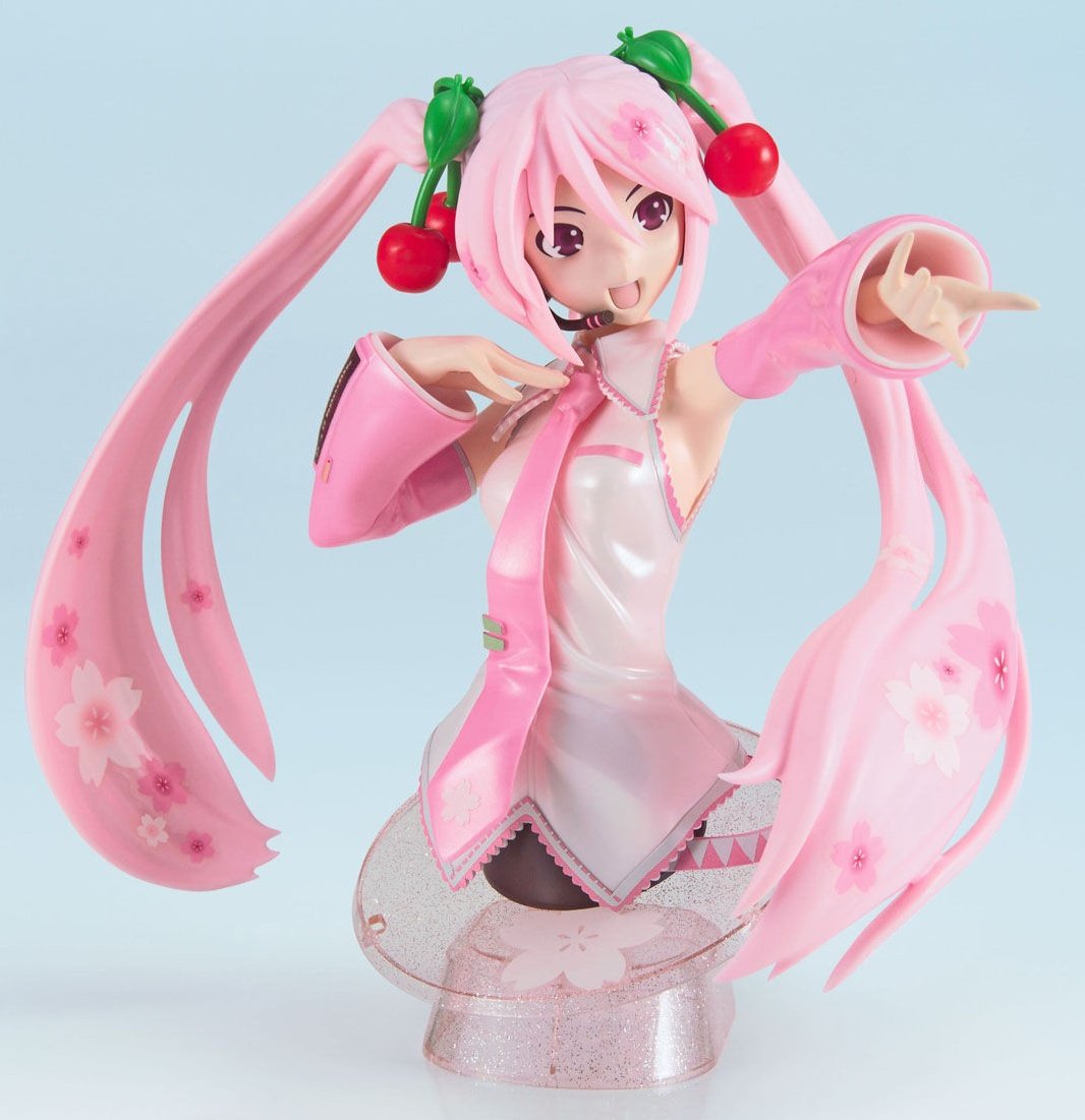 next we have this sakura miku figure by bandai!