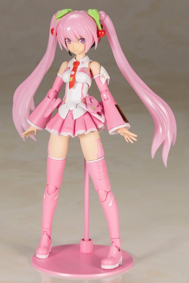 next up!! we have sakura miku frame music girl ver. by kotobukiya!!