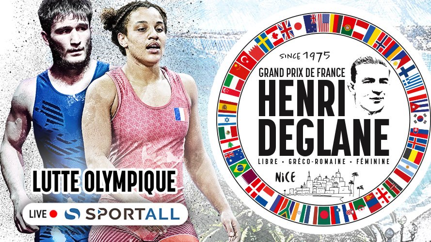 FFLutte's tweet photo. #WrestleDeglane

Le Grand Prix de France Henri Deglane fait son retour pour sa 47ème édition ! 🏆🇫🇷

🌏 Une édition qui s'annonce spectaculaire accueillant les meilleures nations mondiales ! 🤼‍♂️

Plus d'infos ➡️ https://t.co/UswBYKmeGS https://t.co/z8Uxdj3rqB