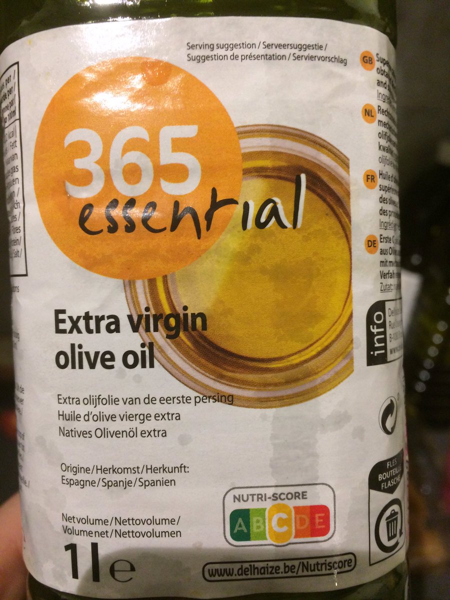jncorb's tweet photo. Parece que el salchichón ibérico y el aceite de oliva son menos sanos que el Nesquik con el sistema etiquetado #Nutriscore. Se penaliza la dieta mediterránea.... @consumogob @mapagob https://t.co/3PjJDdjTjs